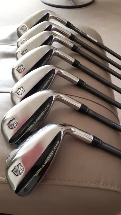 Wilson R/H Launch Pad irons $400, View more