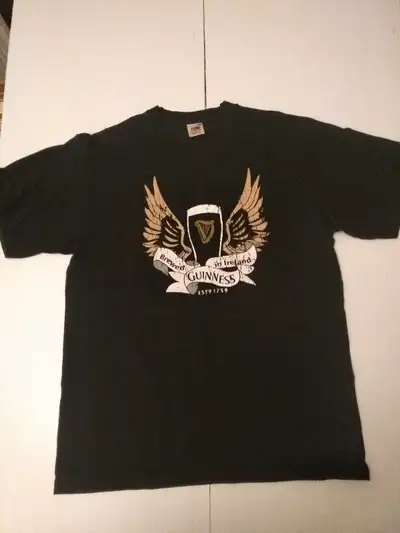shirt: Mens Guinness wings T-shirt NEW, View more