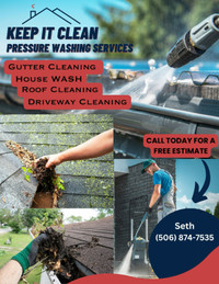 Pressure Washing and Gutter Cleaning Services