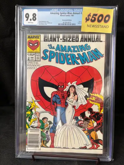Amazing Spider-Man Annual #21 newsstand cgc 9.8 comic RARE, View more