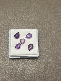 unheated purple amethyst gemstone 11.10CT