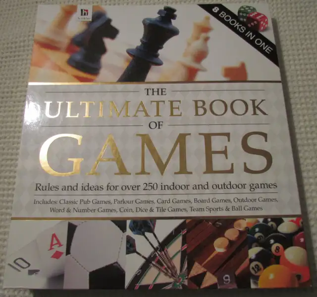 The Ultimate Book of Games reference coffee table book