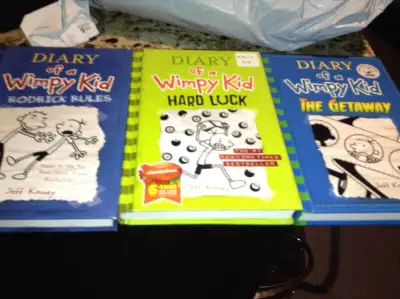 Perfect condition Diary of a Wimpy Kid books for sale, View more