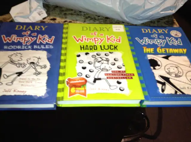 Perfect condition Diary of a Wimpy Kid books for sale in Children & Young Adult in London - Image 2