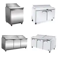 Brand New Refrigerated Sandwich Prep Tables- All Sizes Available
