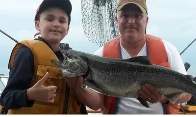 Salmon Catcher Fishing 4 hrs $380, up to 5 fisherman special, View more