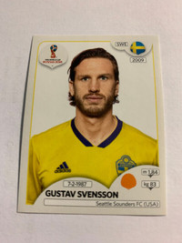 2018 PANINI FIFA WORLD CUP RUSSIA STICKER G.SVENSSON #484 SWEDEN