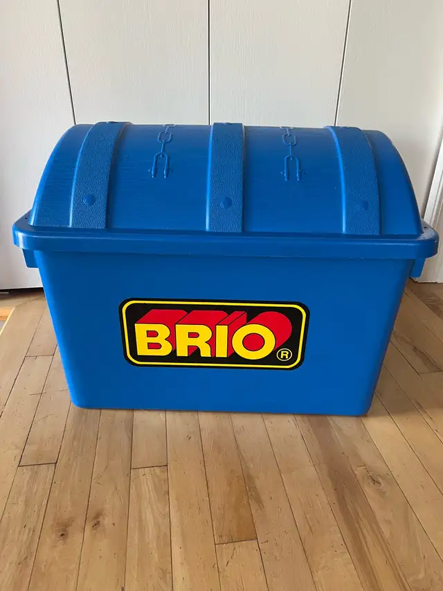 Brio ~ Heavy Duty Plastic Toy Chest