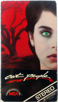 Cat People (1982/1987 VHS, USA) / GOOD, TESTED