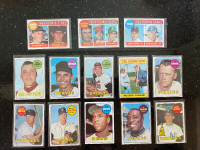 TOPPS BASEBALL 1968 & 1969 CARDS