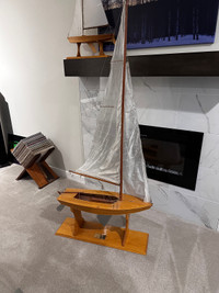 1/6 scale Crescent Model sailboat