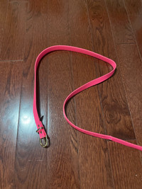 Hot pink girl’s belt