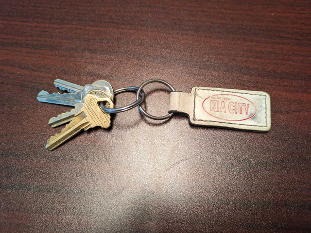 FOUND- Set of four keys in Lost & Found in Calgary