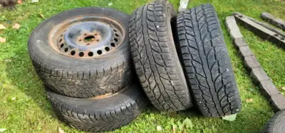 215 65 r 16 winters, were used on a 2013 escape. Tiny amount of weather cracking, still work good