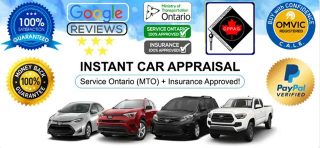 INSTANTCARAPPRAISAL.COM $49.95 | INSURANCE APPRAISAL & MORE! in Auto Insurance & Financing in Windsor Region