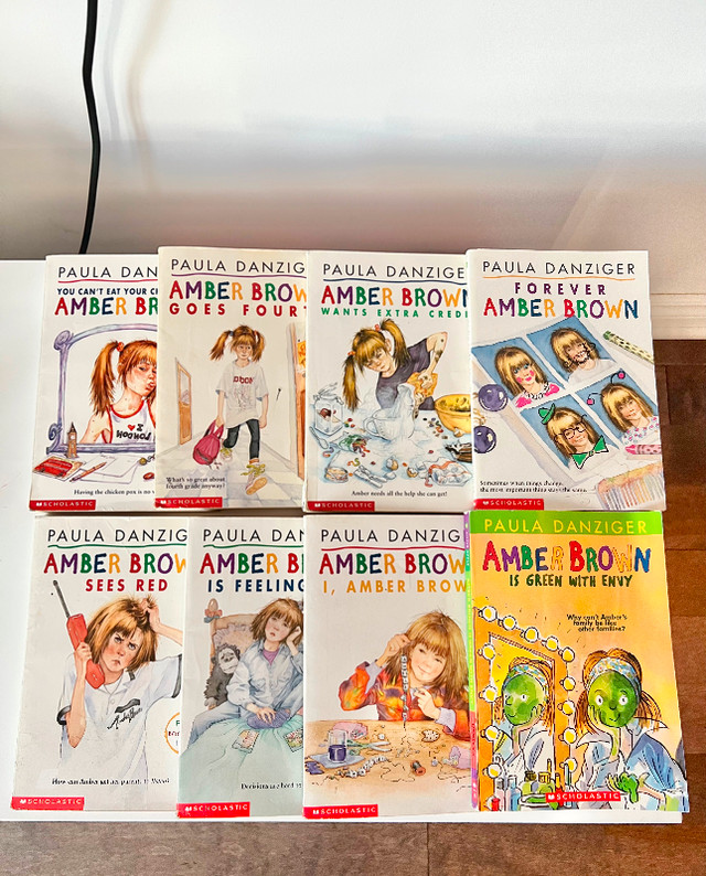 Amber Brown Book Series by Paula Danziger Books #2-9 (Set of 8) dans Livres jeunesse et ados  à Longueuil/Rive Sud