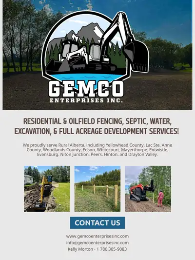 Septic, Fencing, Excavation & More!, View more