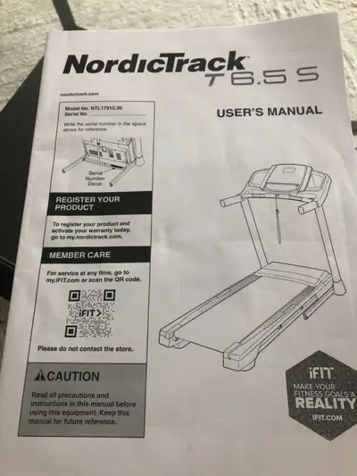 NordicTrack T6.5 S., View more