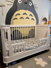Tanner 3-in-1 Crib (Million Dollar Baby) w/ conversion kit