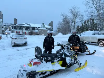 2016 XRS 129", studded, ts ski's and quick adjust, new battery and runners at the end of last season...