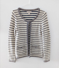 Banana Republic stripes cardigan XS