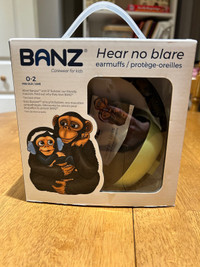 Banz ear muffs 0-2 years old