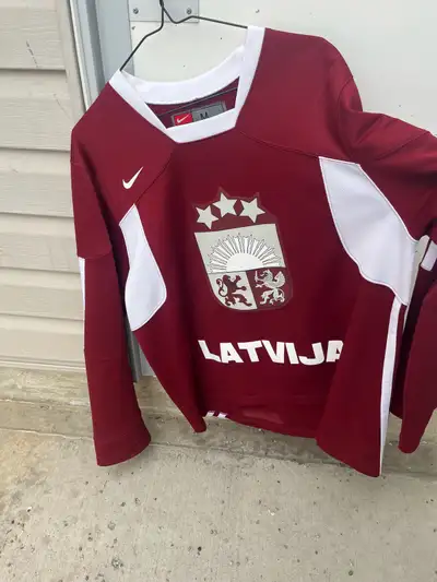 Latvia Nike Men’s Jersey , View more