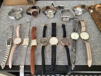 NEW WATCHES, WOMENS, WORKING BATTERIES, DOUBLES TOO