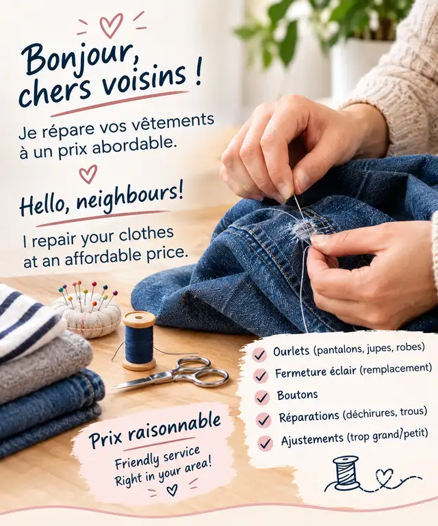 Clothing Repair – Reasonable Price