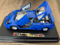 Vintage B burago 1:24 Bugatti EB 110 - NEW in box