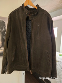 Glen Massey Leather Jacket XXL - Premium Suede Goatskin
