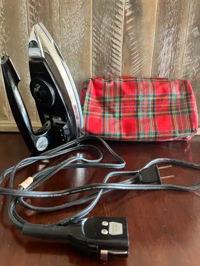 Vintage Travel Iron by Charlescraft, View more