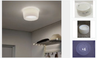 40$ - IKEA Ceiling Light LED / IKEA Del Luminaire Plafonnier..