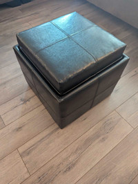 Brown Cube with Tray