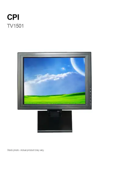 ►► CPI TV1501 15″ USB 5-wire Resistive Touchscreen 300 cd/m2 500, View more