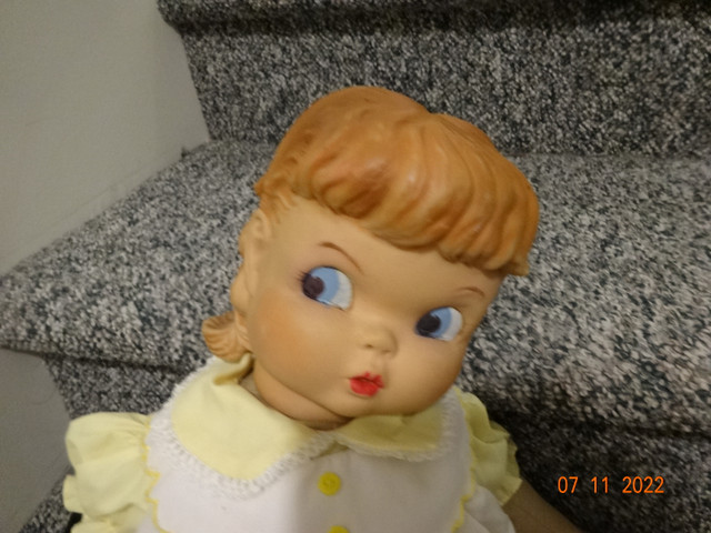 Soft  body doll,vinyl head, DANCE WITH ME  for child 1960s in Toys & Games in Kelowna - Image 2