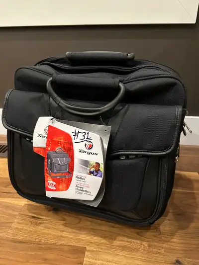 Targus Premium Rolling Laptop Case – Brand New, View more
