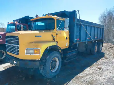 CAT 3406E 475HP, 8LL trans, 20 front, 46 rears, full locks. 19 1/2ft steel box in good shape. Good f...