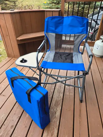Chaise de camping pliable avec tablette, View more
