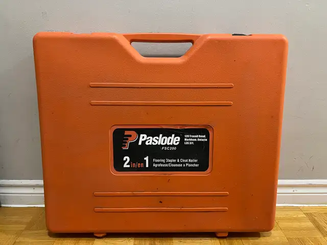 Paslode FSC200 Flooring Stapler & Cleat Nailer