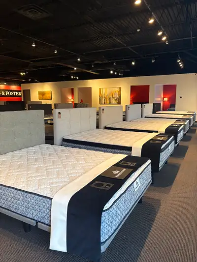 KINGSDOWN mattress ON SALES !! At CANADIAN MATTRESS - In stock, View more