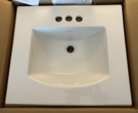 EZ fix by Foremost 4" Center Modern Drop-In Sink - Brand New