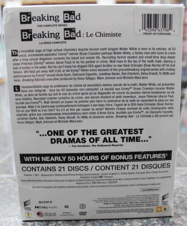 Breaking Bad - Complete Series (DVD) in CDs, DVDs & Blu-ray in Peterborough - Image 2