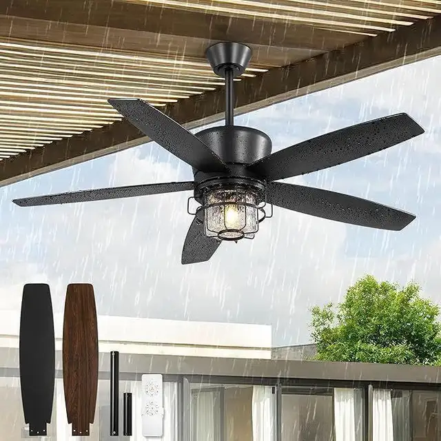 Fanbulous 52" Outdoor Gazebo Fan - BNIB in Patio & Garden Furniture in Hamilton - Image 2
