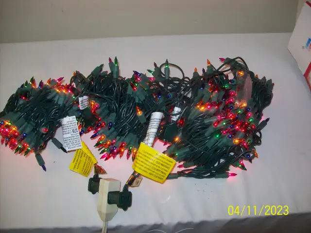 set of 400 christmas lights #0686 in Arts & Collectibles in City of Toronto - Image 3
