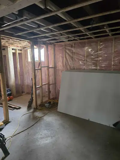 Basement finishing, bathroom and kitchen remodeling, View more