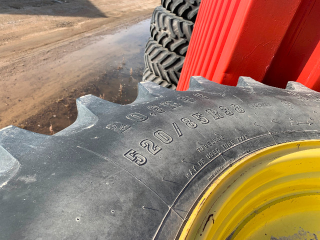 Firestone 520/85r/38 tires and rims in Farming Equipment in Nipawin