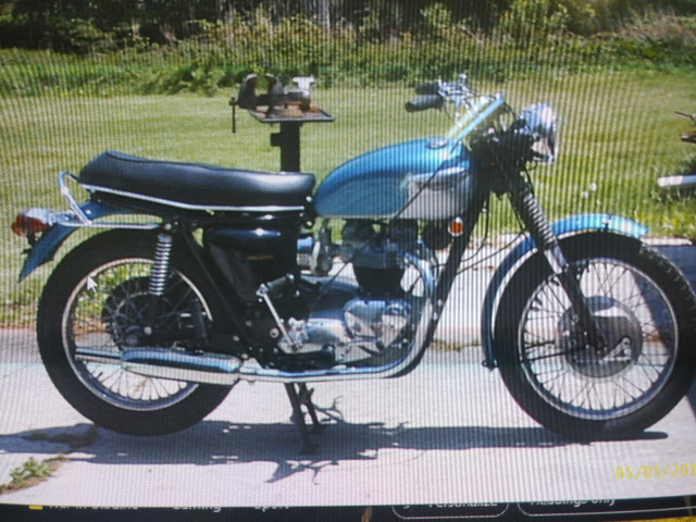 1973 Triumph Bonneville 650 in Street, Cruisers & Choppers in Grand Bend