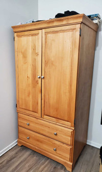 Heavy and Sturdy Armoire Wardrobe * READ DESCRIPTION FOR AVAILAB