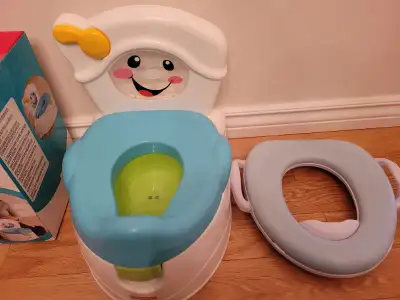 Fisher Price Learn to Flush Potty  & Training potty seat, View more